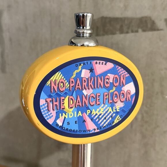 Georgetown Brewing Beer No Parking on the Dance Floor & Lily Ale Tap Pull Handle - Picture 5 of 7